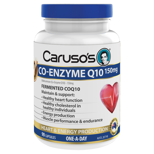 Caruso's Co-Enzyme Q10 150mg 90 Capsules