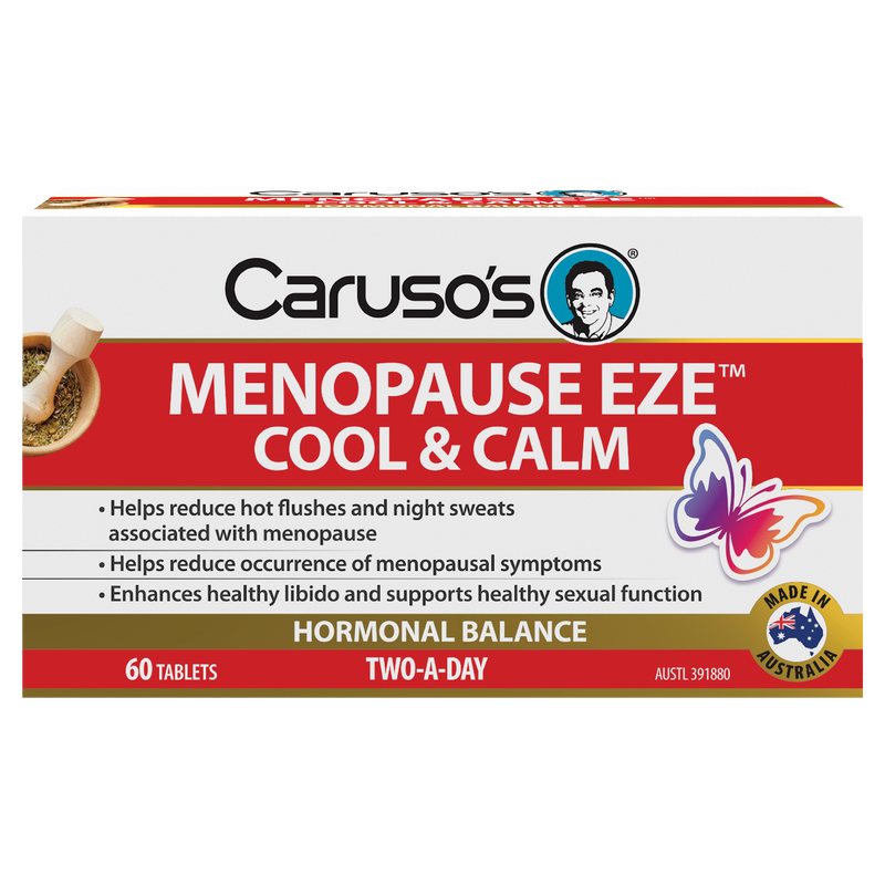 Caruso’s Menopause EZE™ Cool & Calm 60 Tablets