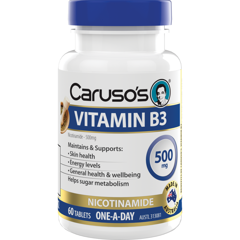 Caruso's Vitamin B3 500mg 60 Tablets