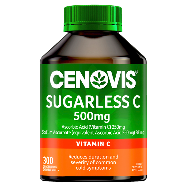 Cenovis Sugarless C 500mg 300T