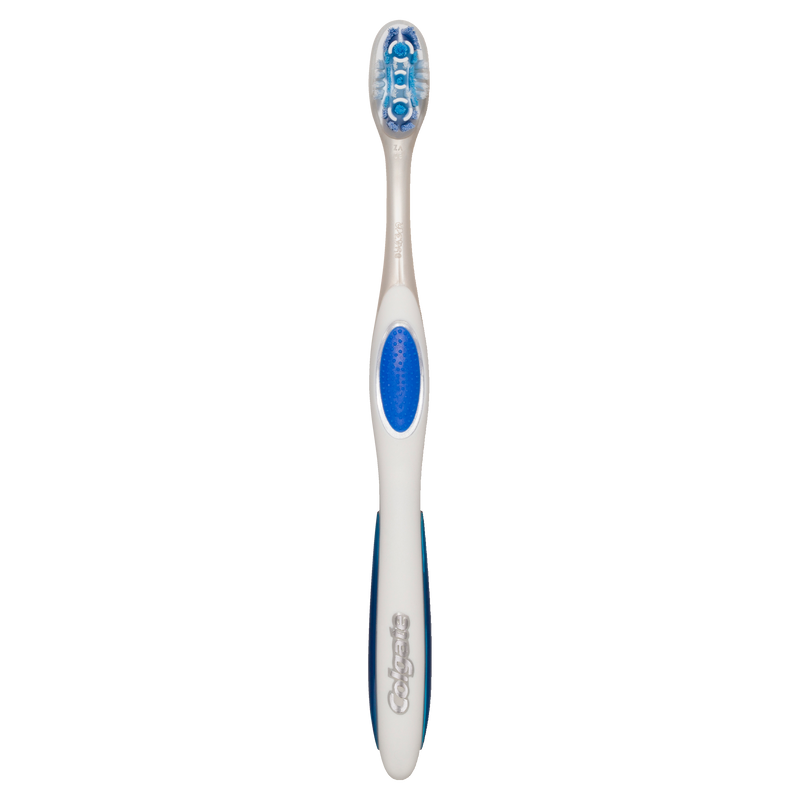 Colgate 360Ã‚Â° Optic White Manual Toothbrush 2 Pack Soft Bristles
