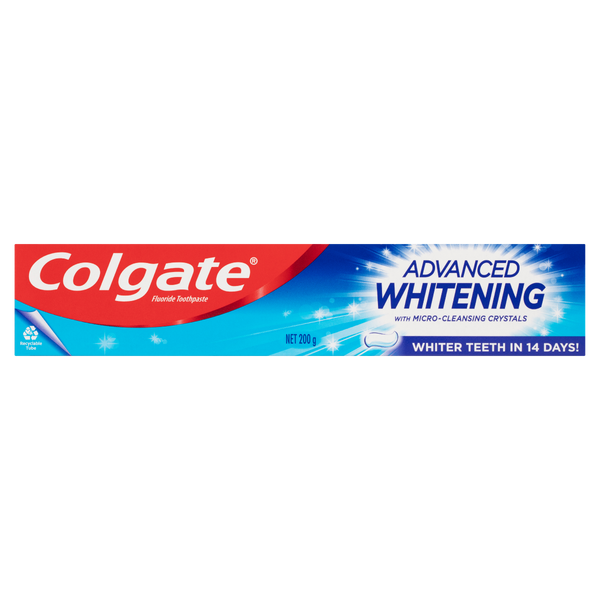Colgate Advanced Whitening Toothpaste 200g