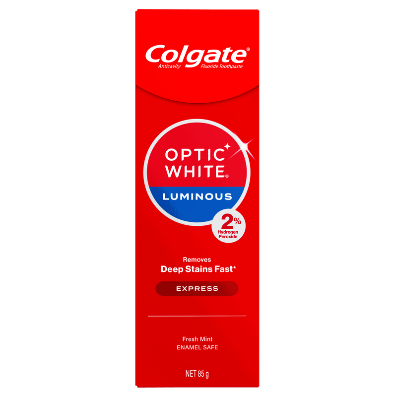 Colgate Optic White Luminous Express Toothpaste 85g