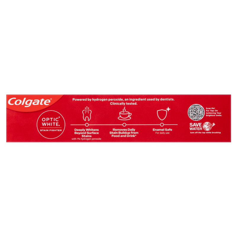 Colgate Optic White Stain Fighter Toothpaste 140g