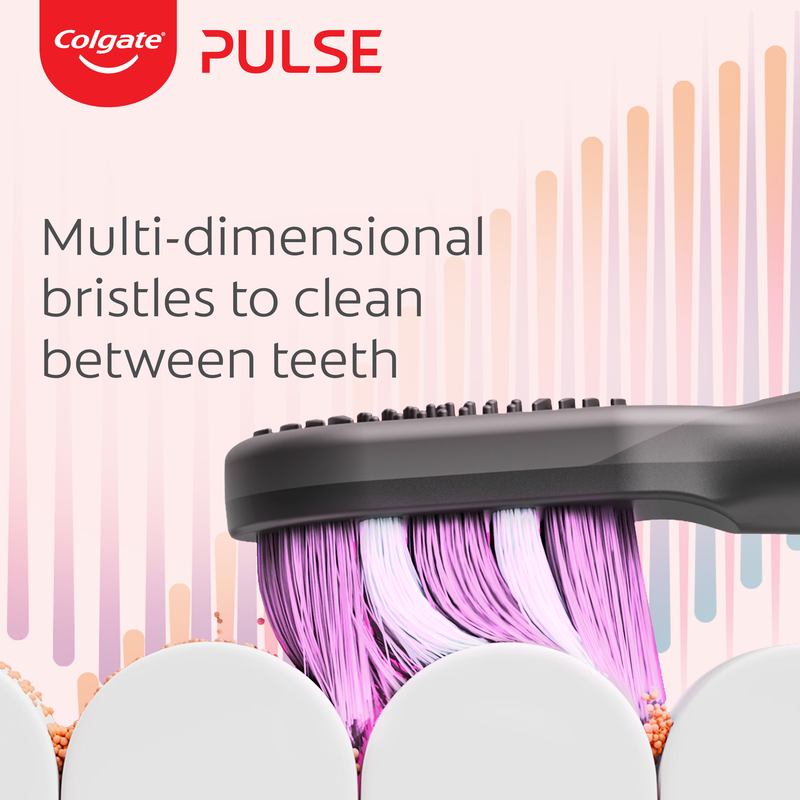 Colgate Pulse Sensitive Electric Toothbrush Replacement Brush Head Refills 4 Pack