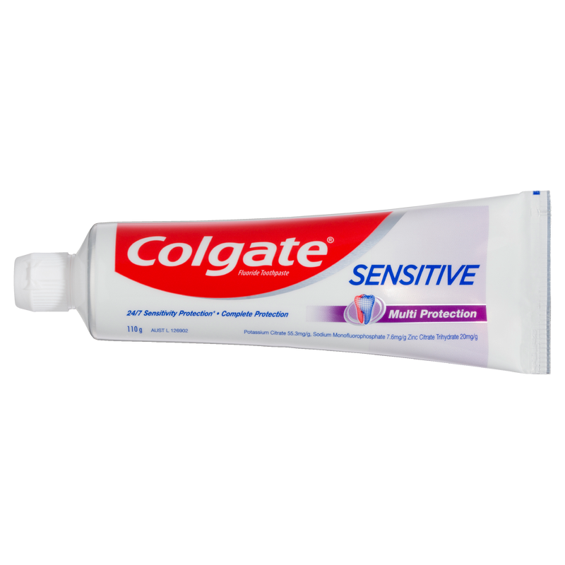 Colgate Sensitive Multi Protection Toothpaste, 110g, For Sensitive Teeth Pain Relief