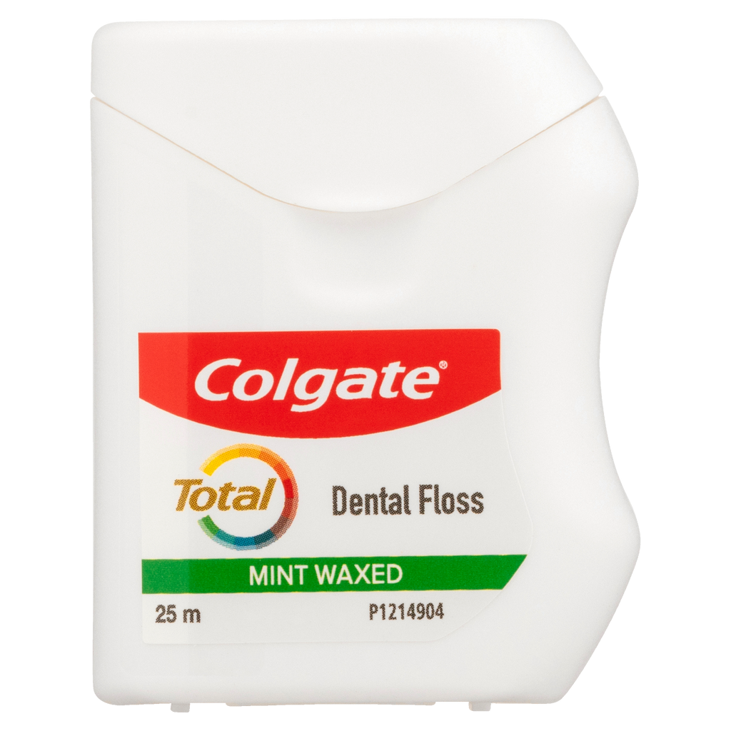Colgate Total Mint Waxed Dental Floss 25m