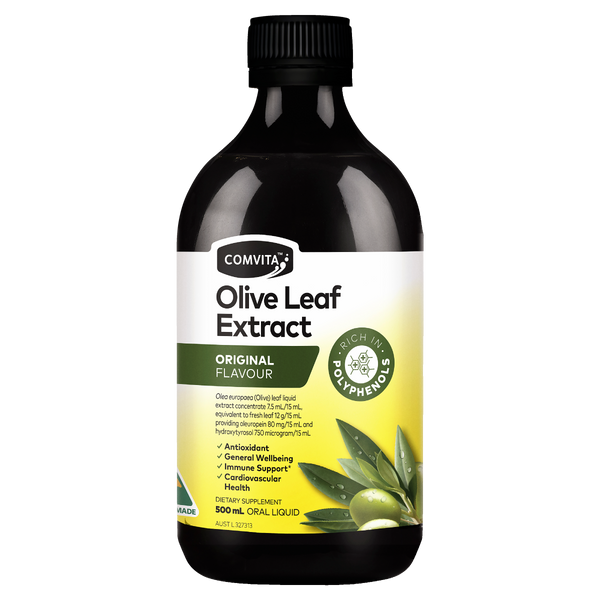 Comvita Fresh-Picked™ Olive Leaf Extract Original Flavour 500mL