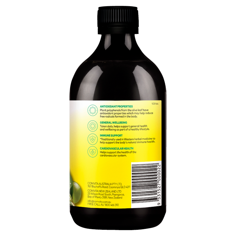 Comvita Fresh-Picked™ Olive Leaf Extract Peppermint Flavour 500mL