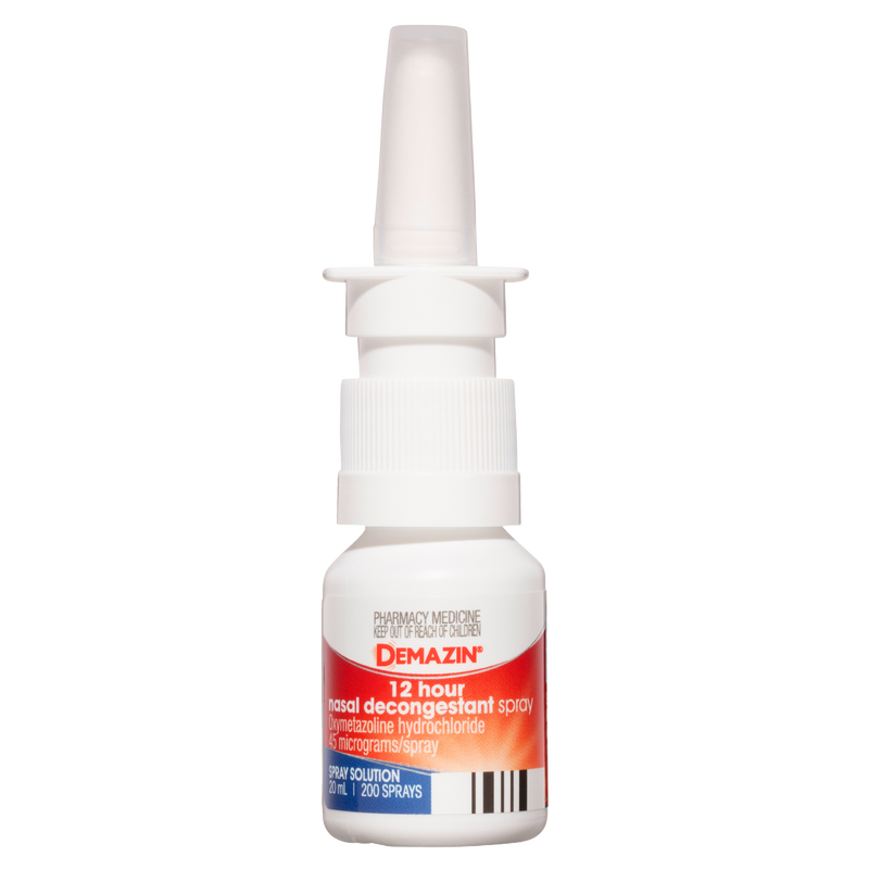 Demazin 12 Hour Nasal Decongestant Spray Value Pack 2 X 20ml