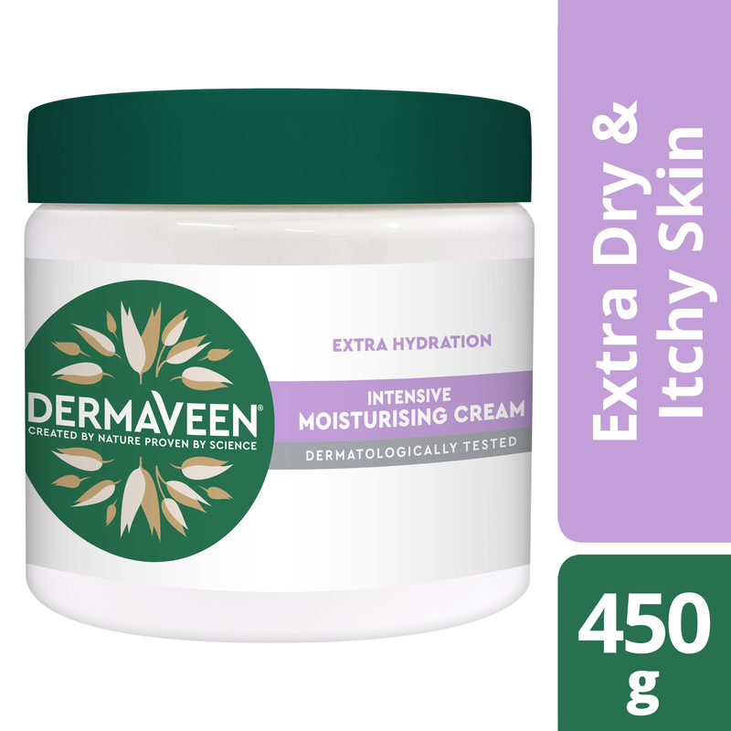 DermaVeen Intensive Extra Hydration Moisturising Cream 450g