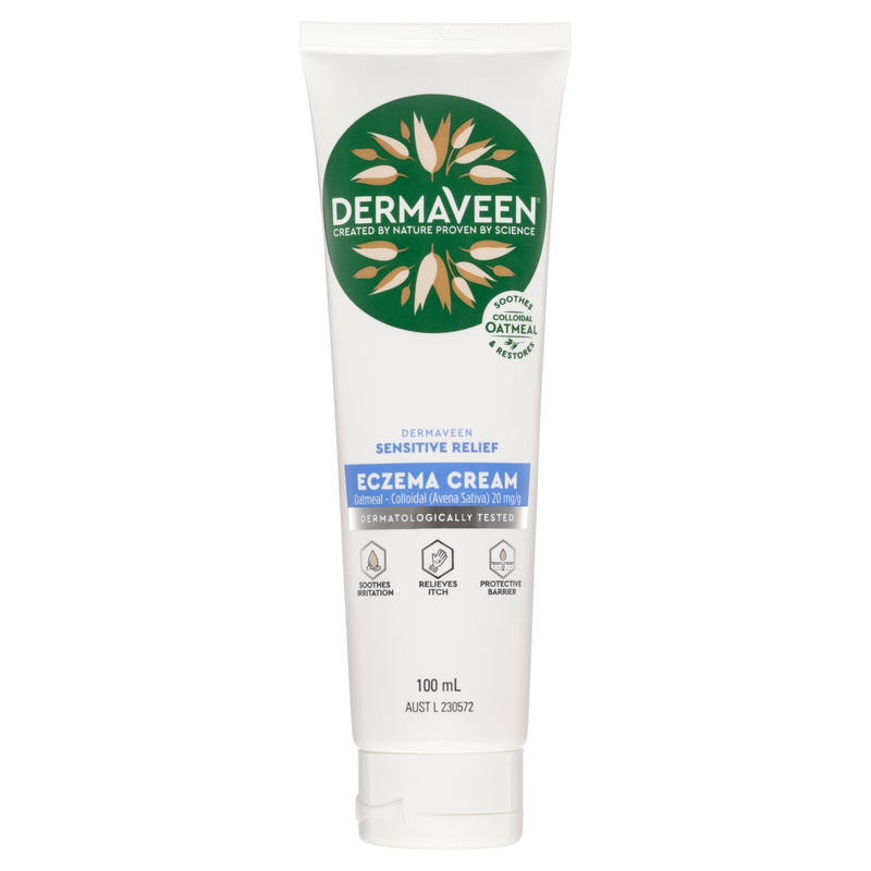 DermaVeen Sensitive Relief Eczema Cream 100mL