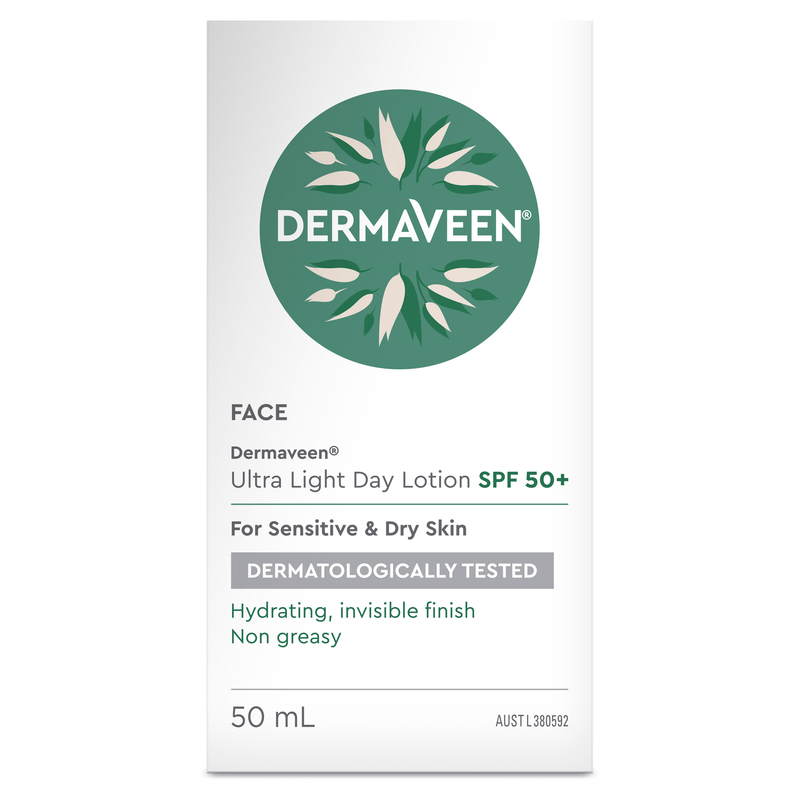 DermaVeen Ultra Light Day Lotion SPF50+ 50mL