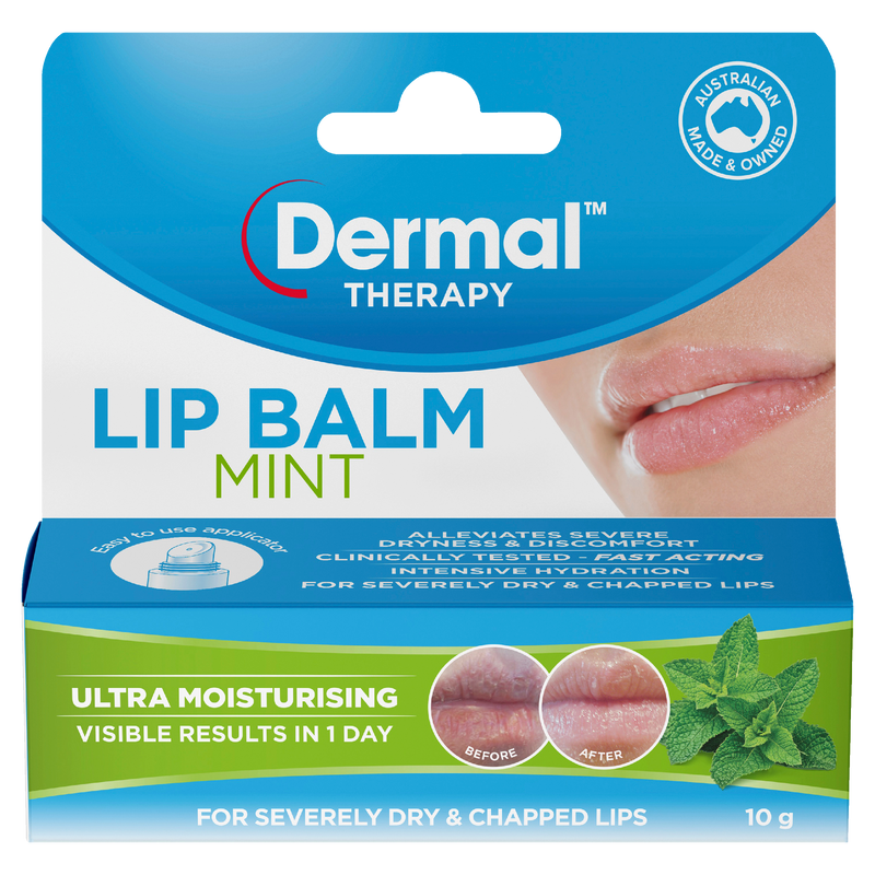 Dermal Therapy Lip Balm Mint 10g