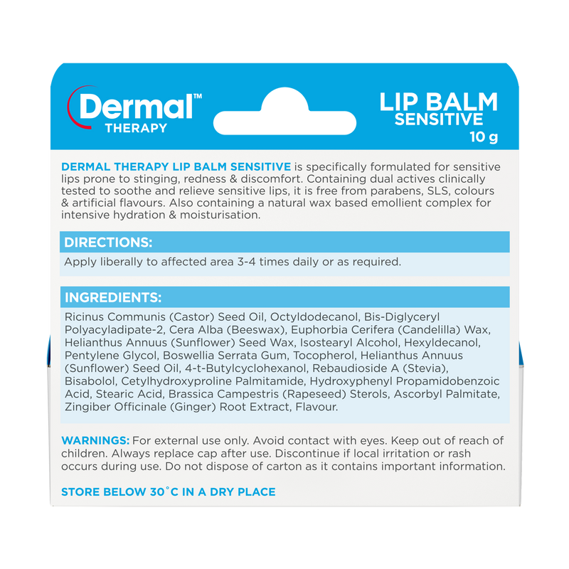 Dermal Therapy Lip Balm Sensitive