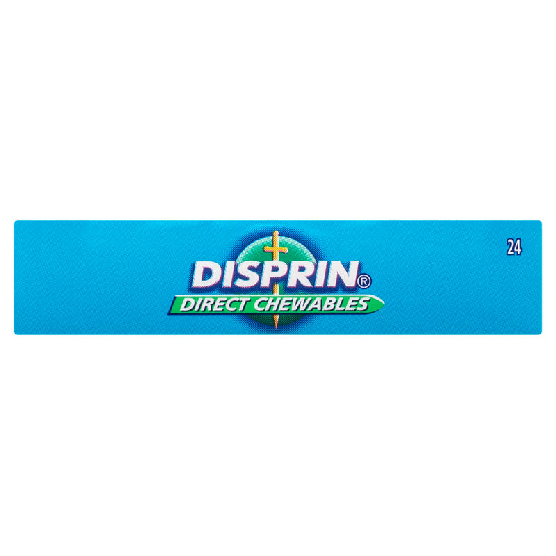 Disprin Direct Chewables Aspirin 300mg 24 Tablets