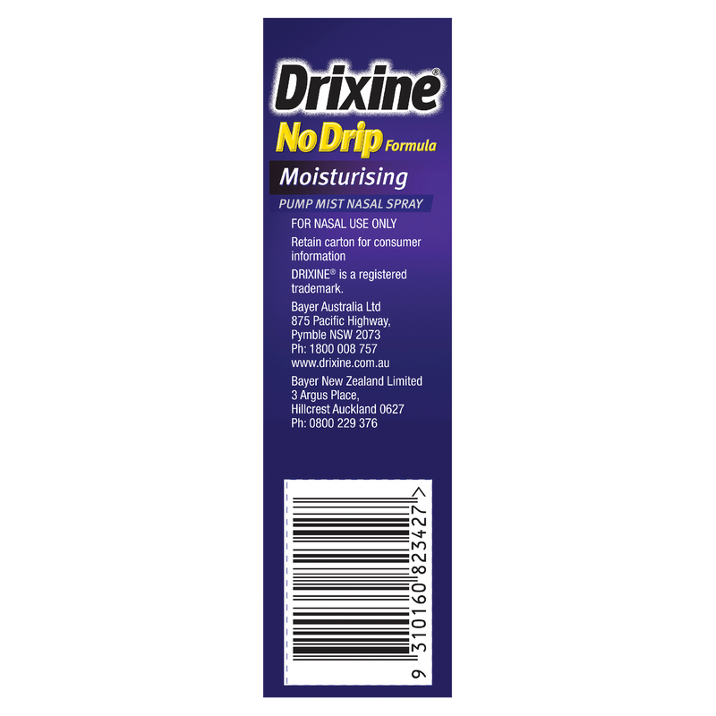 Drixine 12 Hour Relief Pump Mist Nasal Spray 15ml
