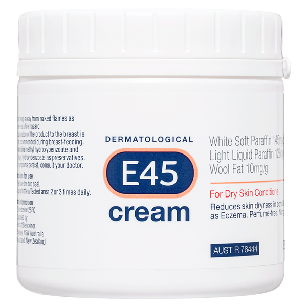 E45 Moisturising Cream for Dry Skin & Eczema 350g