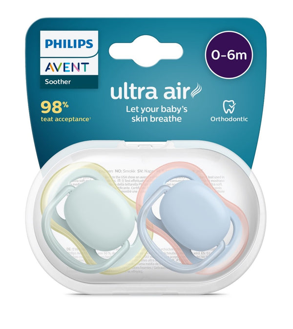 AVENT ULTRA AIR SOOTHER 0-6M 2PK