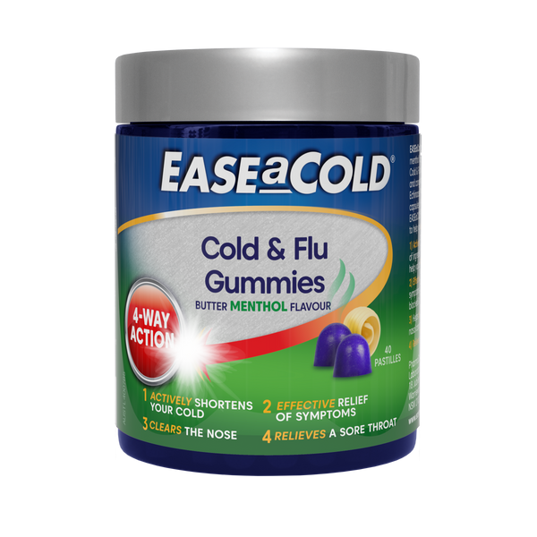 EASEaCOLD Cold & Flu Gummies 40
