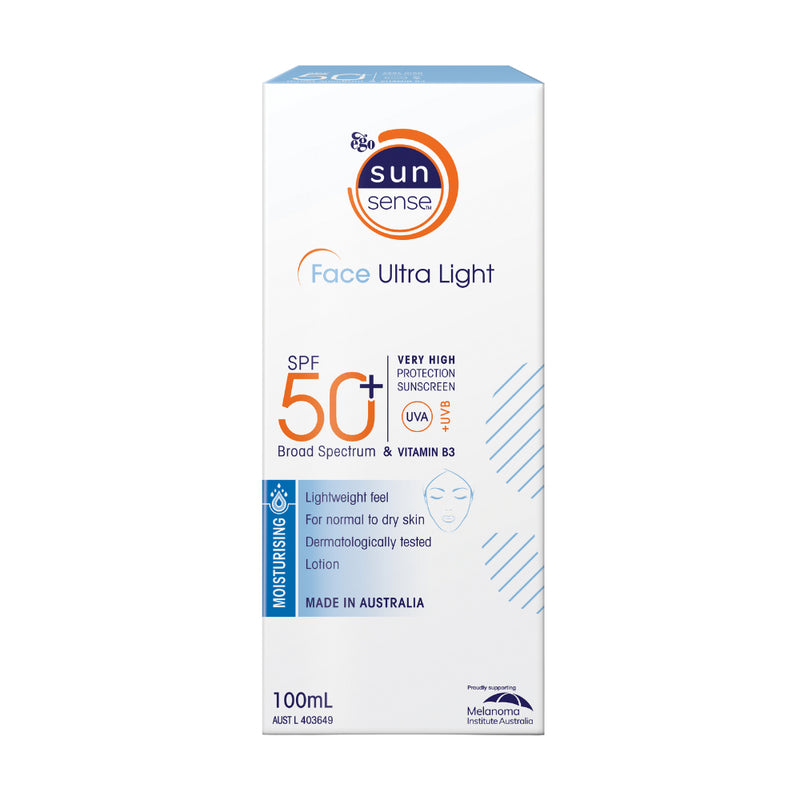 Ego Sunsense Face Ultra Light SPF50+ 100g