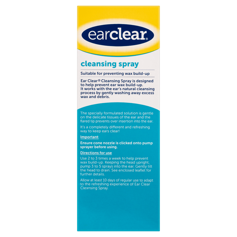 EarClear Cleansing Spray 100ml