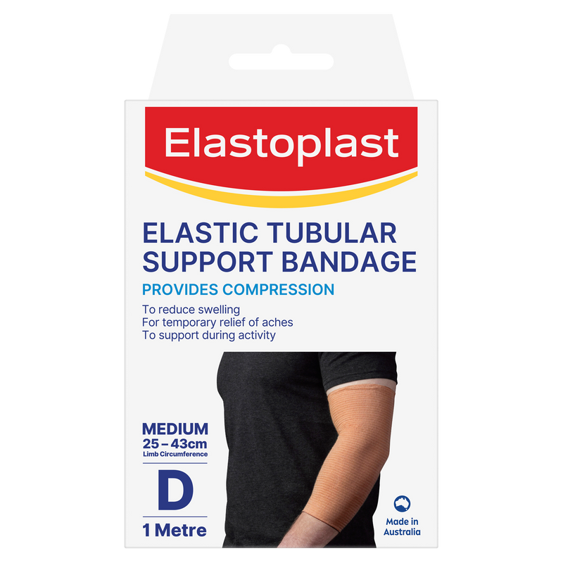 Elastoplast Elastic Tubular Support Bandage Medium D 1 Meter