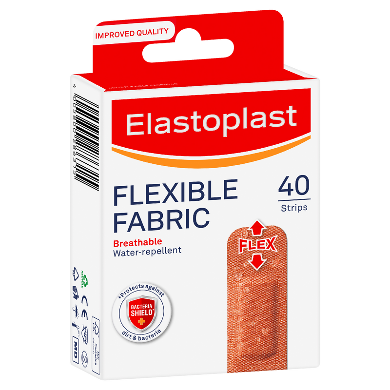 Elastoplast Flexible Fabric 40 Pack