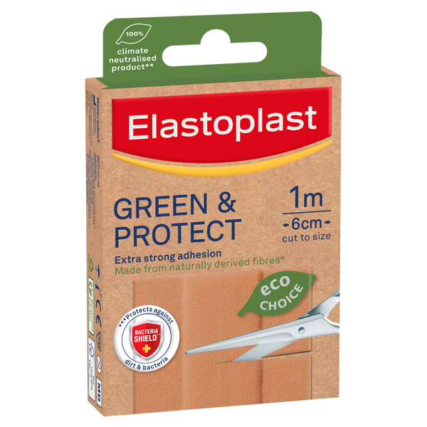 Elastoplast Green & Protect 1m x 6cm