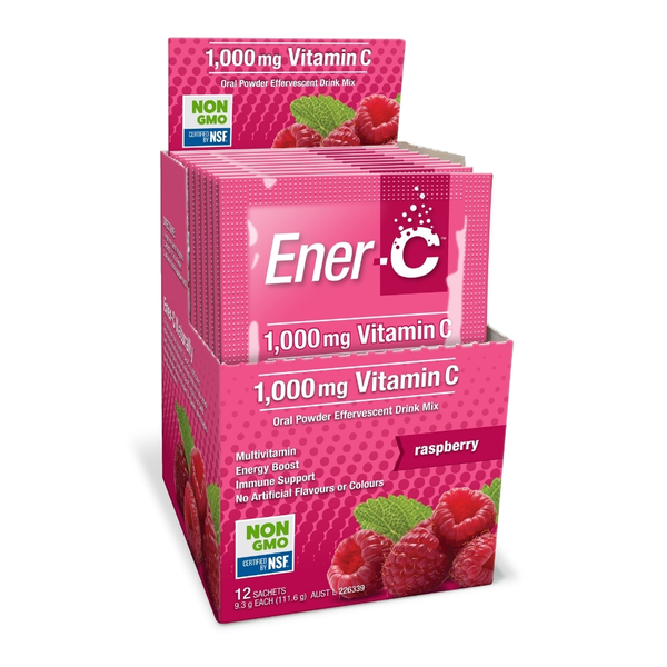 Ener-C Raspberry 12 Sachets