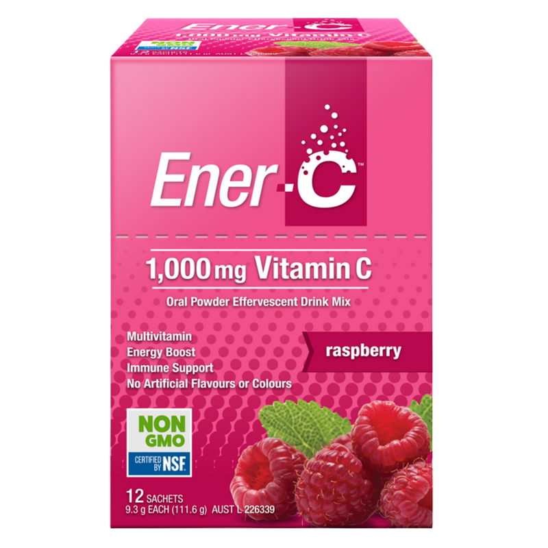 Ener-C Raspberry 12 Sachets