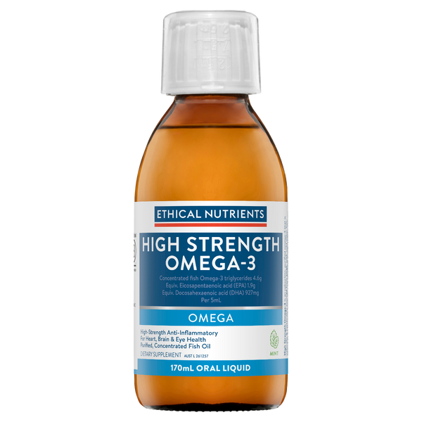 Ethical Nutrients High Strength Omega-3 Fresh Mint 170ml
