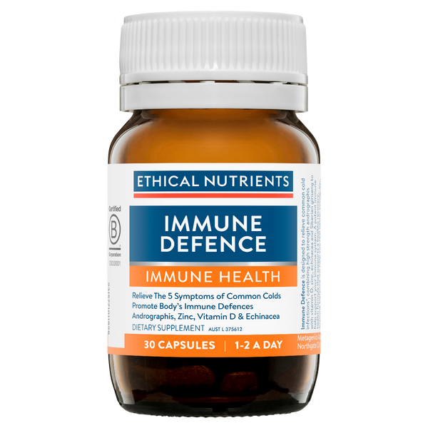 Ethical Nutrients Immune Defence 30 Capsules