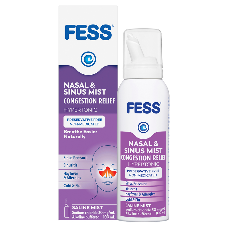 Fess Nasal & Sinus Mist Congestion Relief 100ml