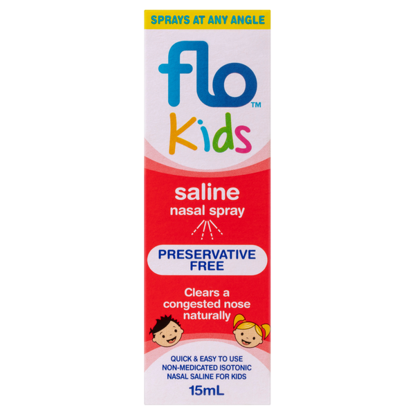 Flo Kids Saline Nasal Spray 15ml