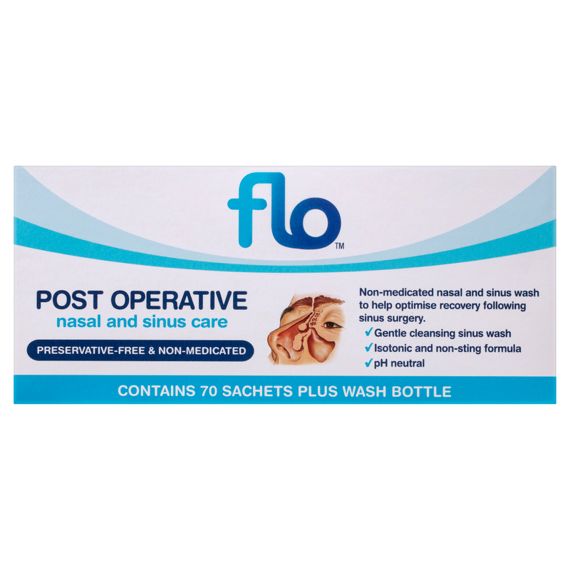 Flo Post Operative Nasal & Sinus Care 70 Sachets