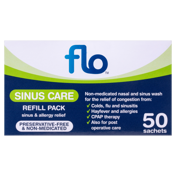 Flo Sinus Care Refill Pack 50 Sachets