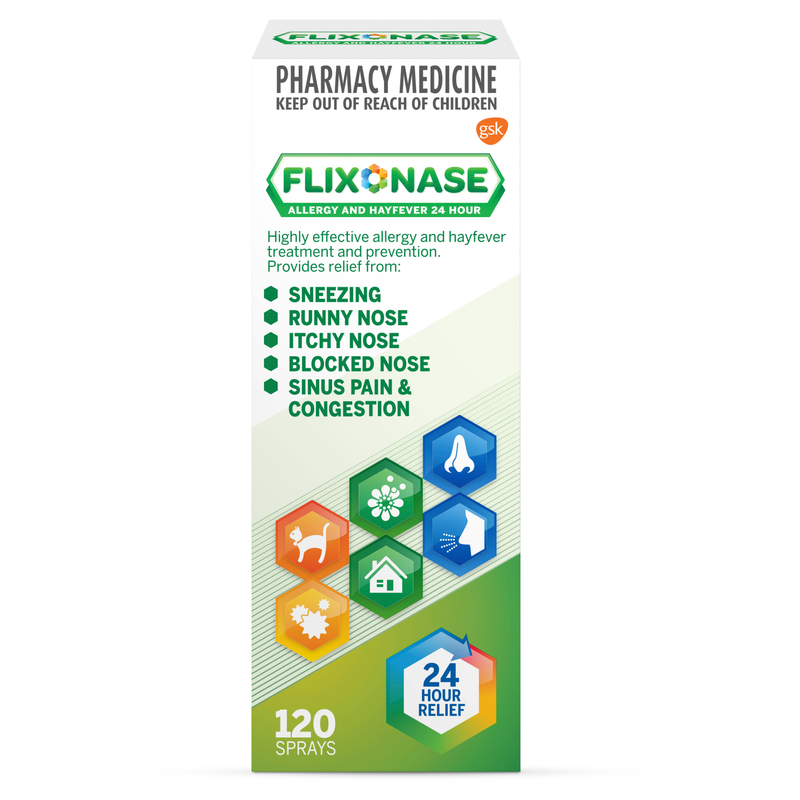 Flixonase Allergy & Hayfever 24 Hour Nasal Spray 120 Doses