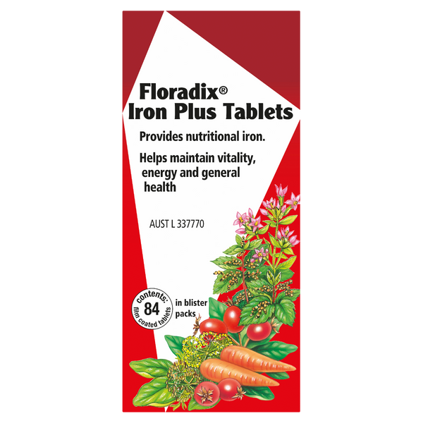 Floradix Iron Plus Tablets 84Tablets