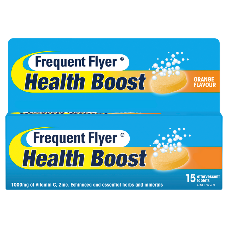 Frequent Flyer Health Boost Orange 15 Tablets