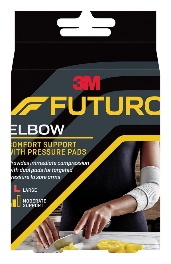 Futuro Comfort Elbow Support with Pressure Pad L
