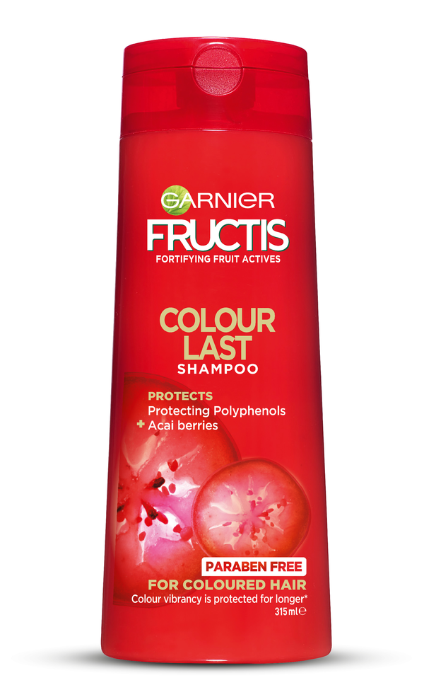 Garnier Fructis Colour Last Shampoo 315ml to Protect Coloured Hair