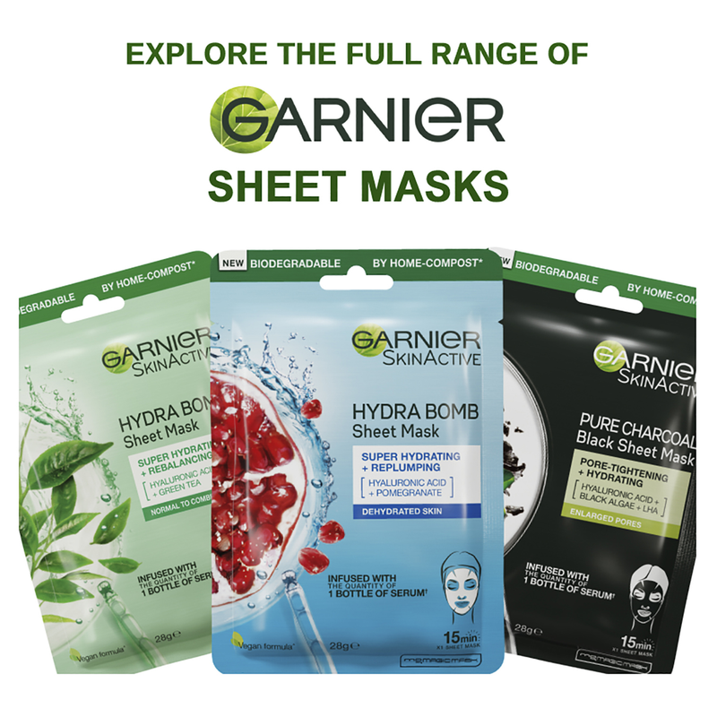 Garnier Nutri Bomb Milky Sheet Mask Hyaluronic Acid +  Coconut Milk 28g