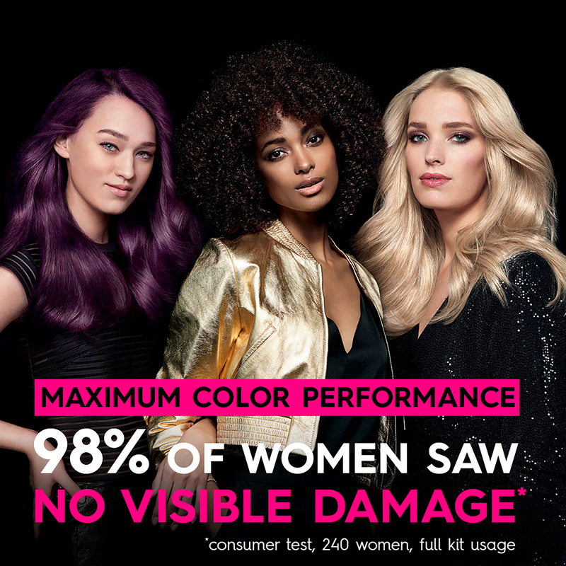 Garnier Olia 3.16 Deep Violet Permanent Hair Colour No Ammonia, 60% Oils