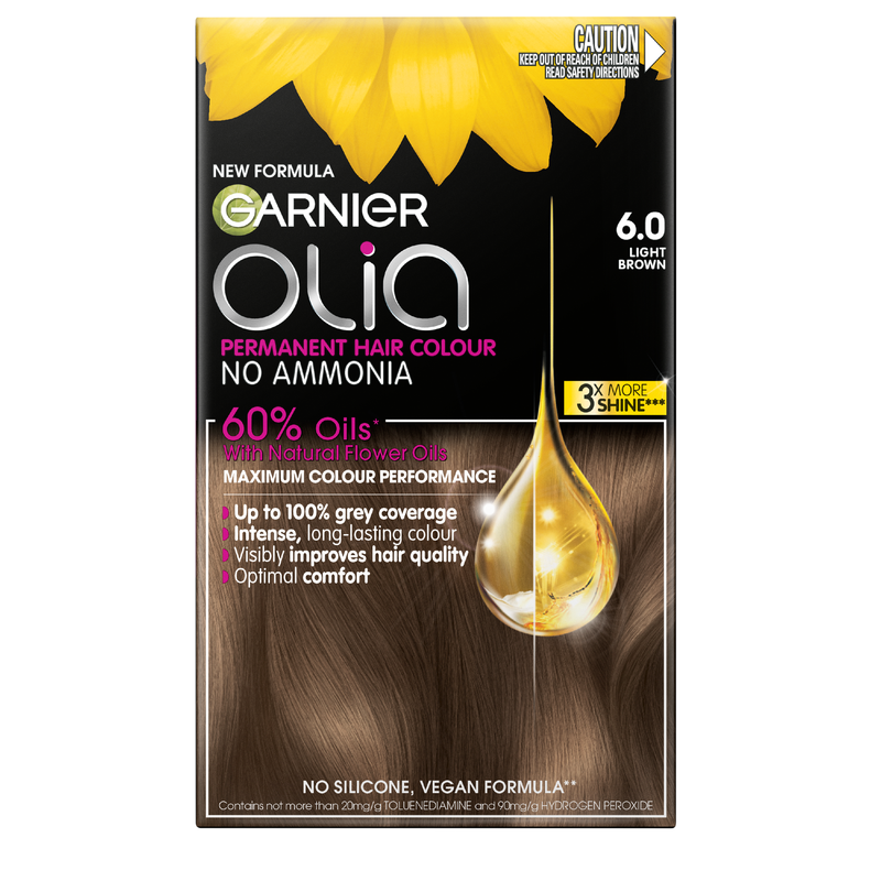 Garnier Olia Deep Black 6.0 Permanent Hair Colour