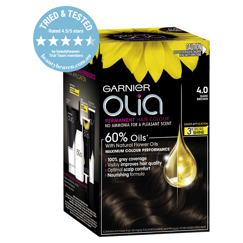 Garnier Olia Deep Black 4.0 Permanent Hair Colour