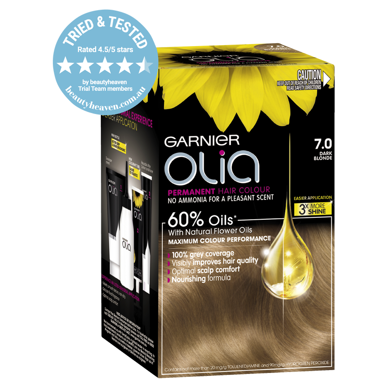 Garnier Olia Deep Black 7.0 Permanent Hair Colour