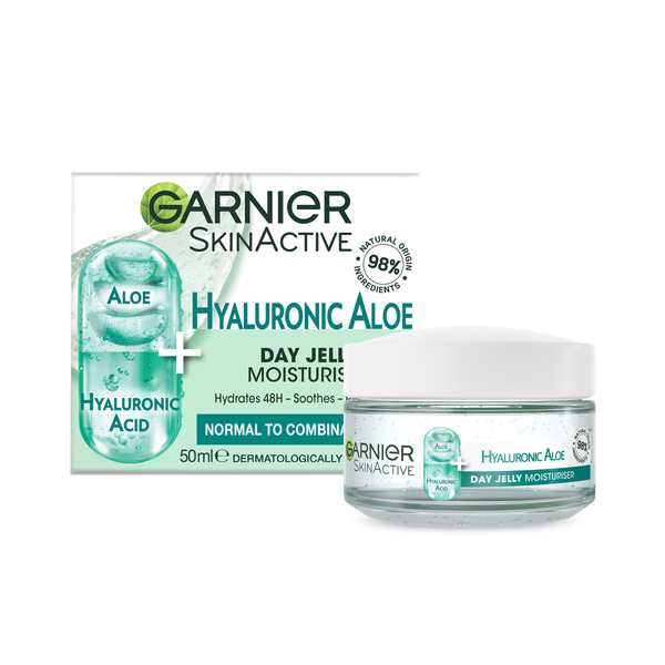 Garnier Skin Active Hyaluronic Aloe Hydrating Day Jelly  Moisturiser 50ml