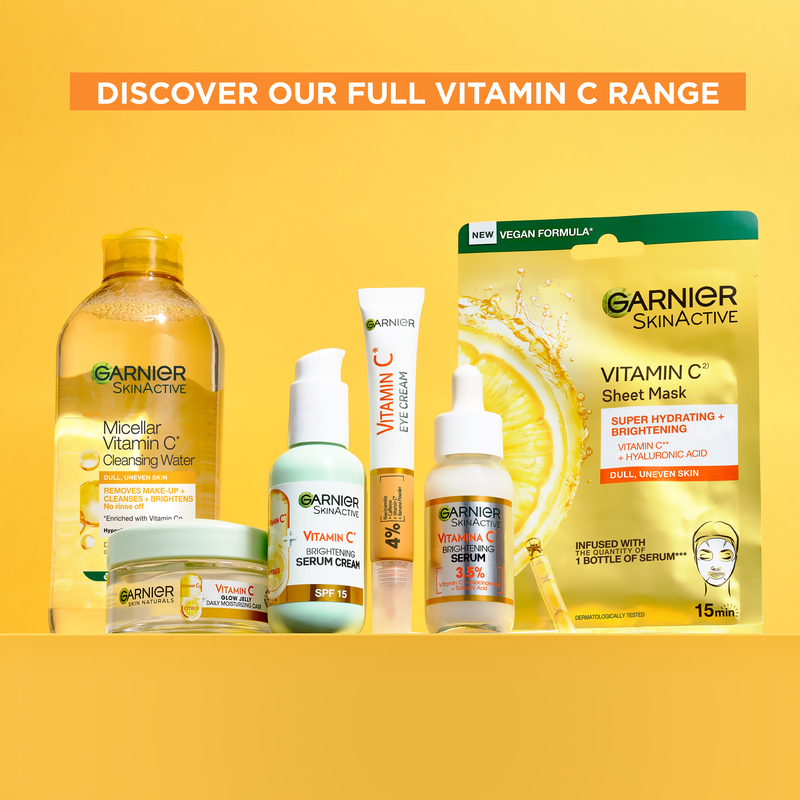 Garnier Skin Active Vitamin C* Brightening Eye Cream 15ml