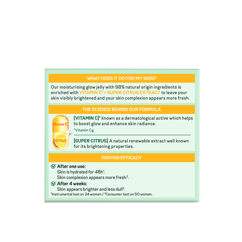 Garnier Skin Active Vitamin C* Brightening Glow Jelly Moisturiser 50ml